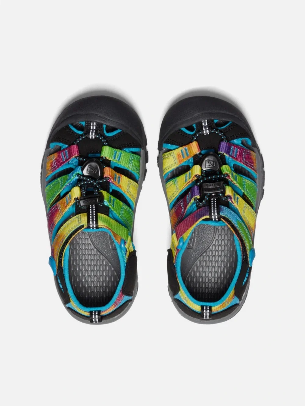KEEN Kids' Multicolor Tie-Dye Closed-Toe Sandals